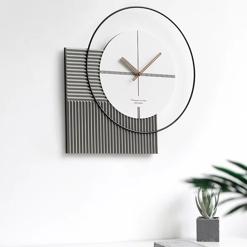 Nordic-Inspired Luxury Wall Clock - Creative Minimalist Art Deco Design