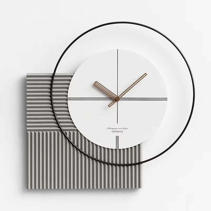 Nordic-Inspired Luxury Wall Clock - Creative Minimalist Art Deco Design