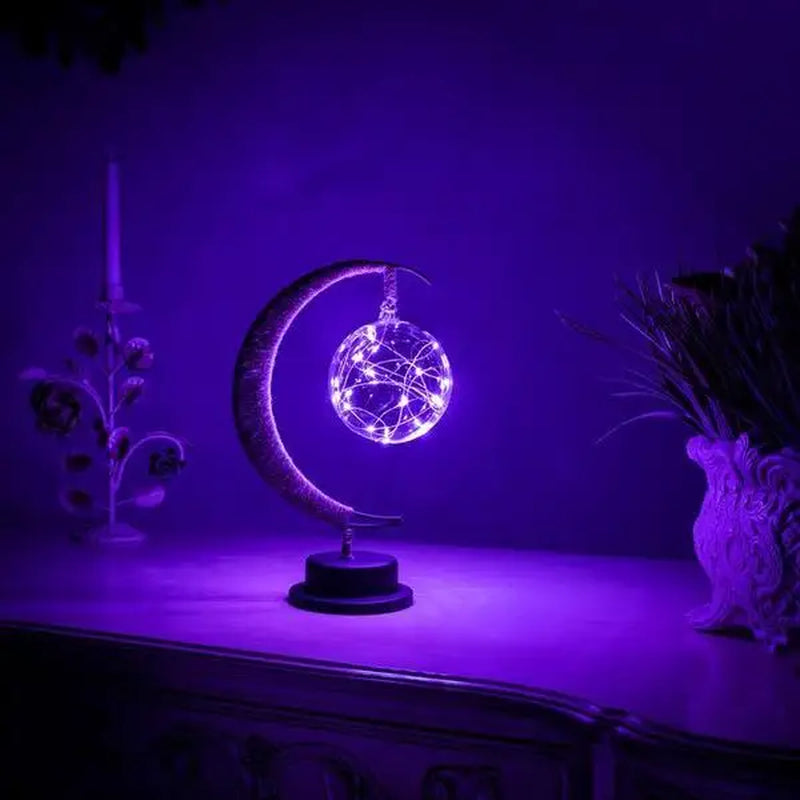 3D Night Lamp LED Moon Sepak Takraw Lamp Christmas Decoration Night Light Bedside Light