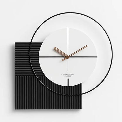 Nordic-Inspired Luxury Wall Clock - Creative Minimalist Art Deco Design