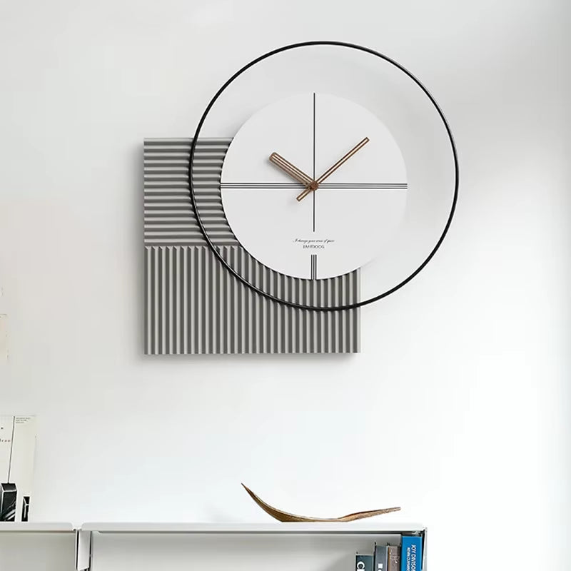 Nordic-Inspired Luxury Wall Clock - Creative Minimalist Art Deco Design