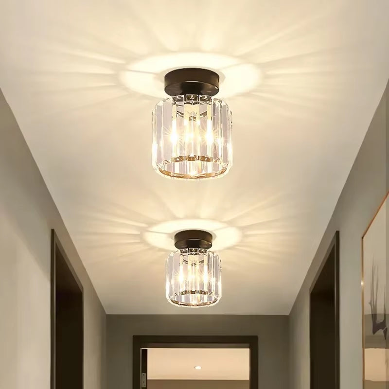 Modern LED Ceiling Lights Living Room Hallway Lighting Front Porch Home Deocoration Ceiling Lamp Glass Minimalist Light Fixture