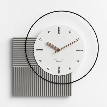 Nordic-Inspired Luxury Wall Clock - Creative Minimalist Art Deco Design